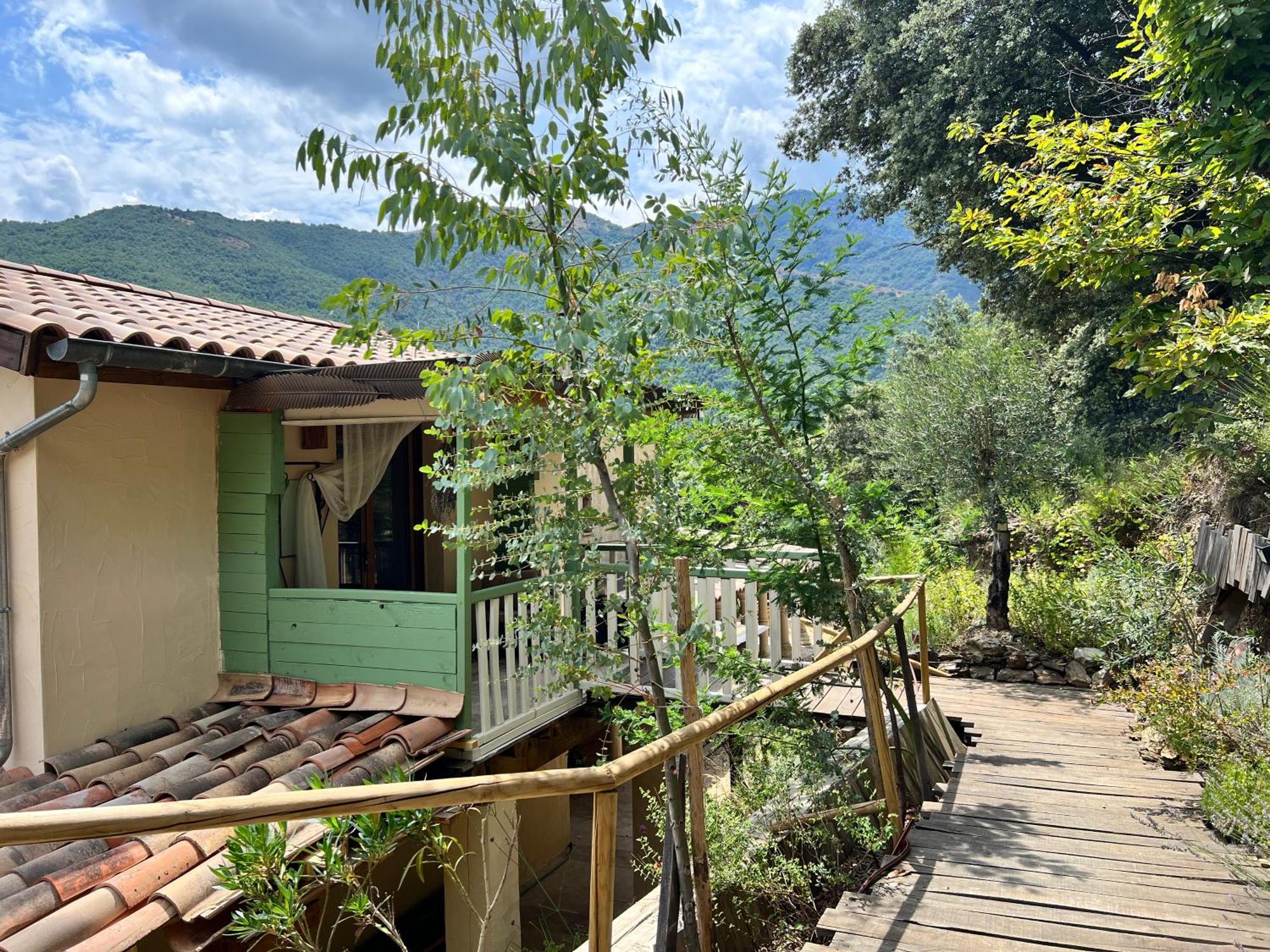 Bed and Breakfast Les Magnels Valleraugue Exterior foto